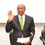 Emefiele Begins Second Tenure As CBN Governor Godwin Emefiele, Governor of the Central Bank of Nigeria (CBN)
