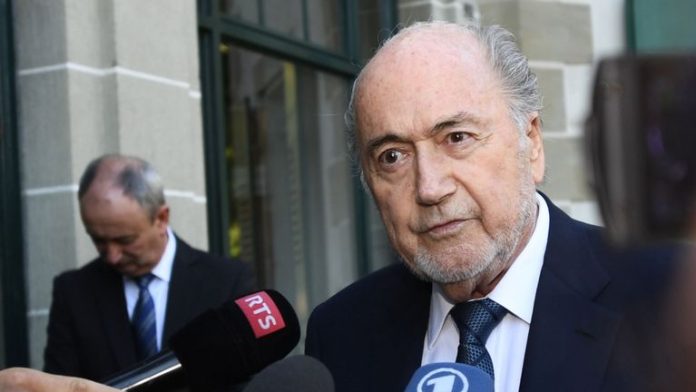 Former FIFA president Sepp Blatter