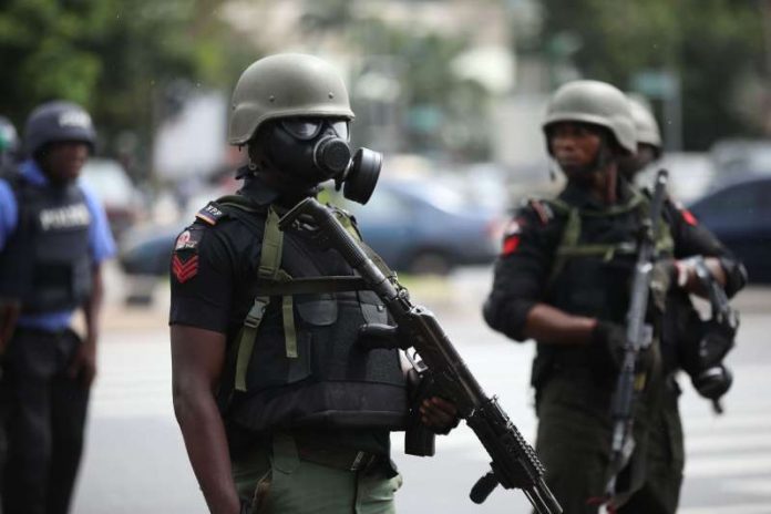NIG-POLICE Nigeria policeman