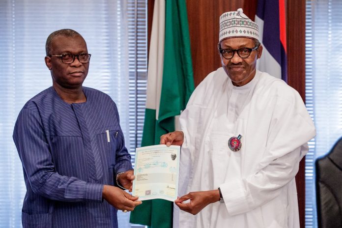 buhari has certificate