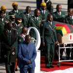Mugabe’s Body Arrives Zimbabwe For Burial