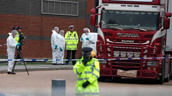 Police Identify 39 People Found Dead Inside Truck As Chinese Nationals