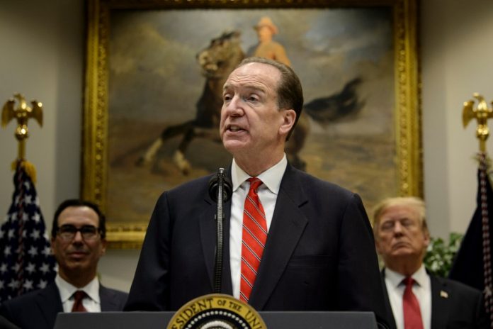 World Bank President, David Malpass