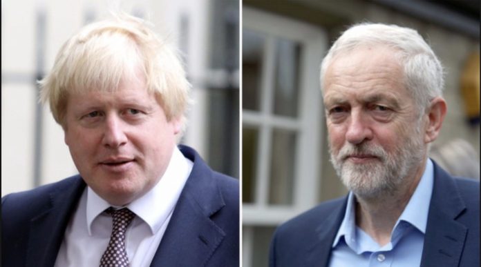 Boris Johnson vs Jeremy Corbyn