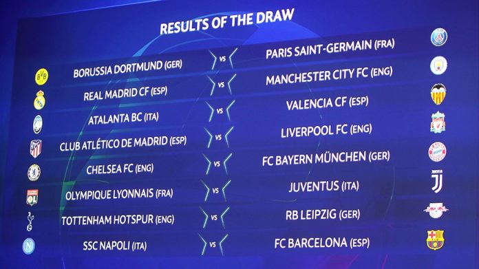 Full List Of Champions League, Europa Draws