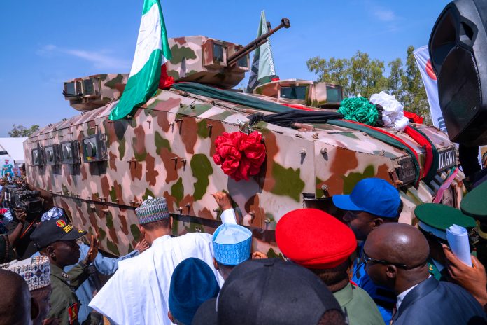 Locally Made Military Vehicles In Kaduna