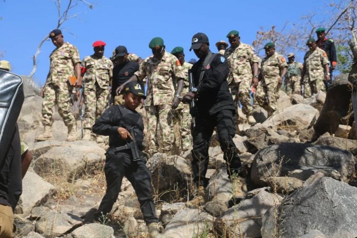 Chief-of-Army-Staff-Lt-Gen-TY-Buratai-on-31-Dec-19-climbed-to-the-peak-of-the-famous-Gwoza-Hills-at-the-Nigerian-Police-Force-Training-College-Limankara-1