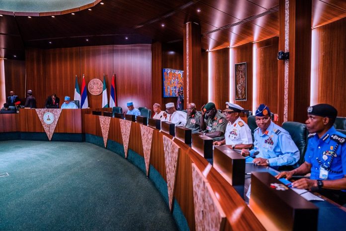 buhari service chiefs