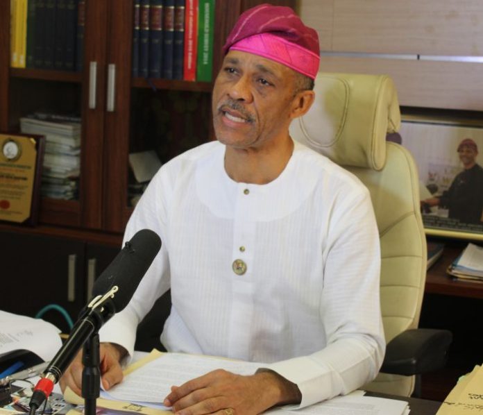 Commissioner for Health, Prof. Akin Abayomi