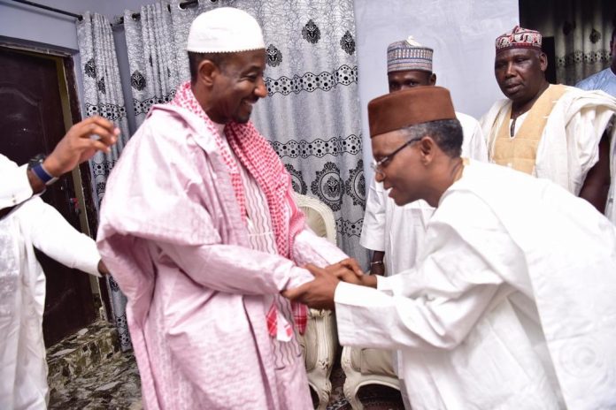 El-Rufai Visits Deposed Emir Sanusi