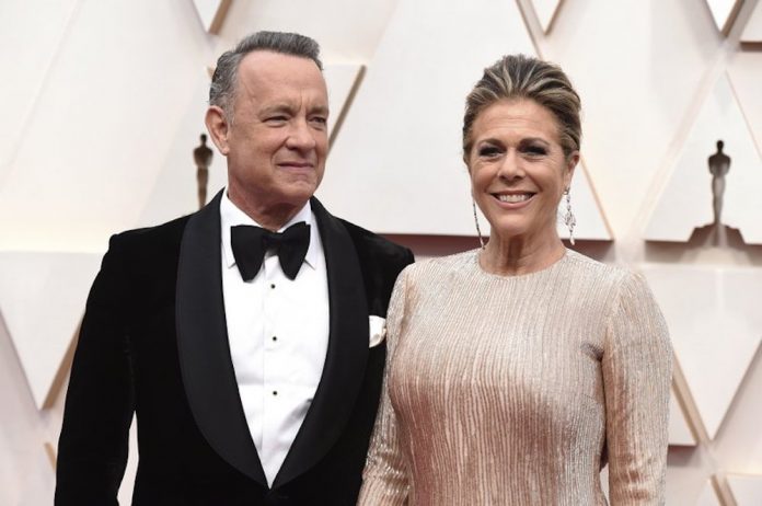 Tom Hanks and Wife RITA WILSON