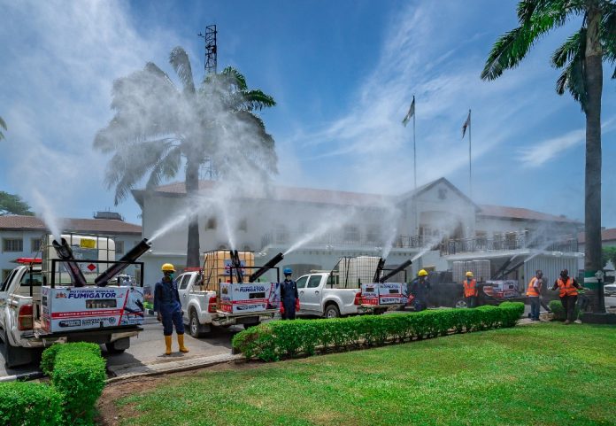 Ooni Presents Motorised Fumigators To Lagos Govt