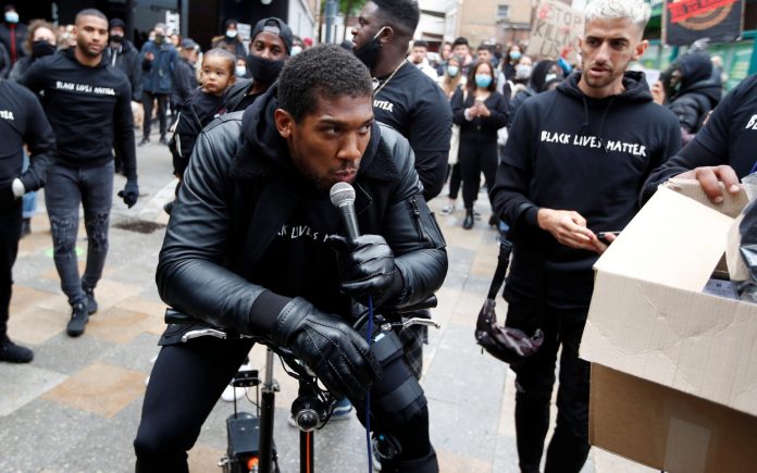 Anthony Joshua Speaks Against ‘Virus’ Of Racism
