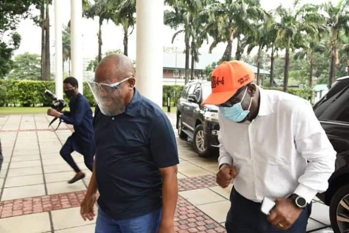 Obaseki Visits PDP Strongman Gov. Nyesom Wike In Port-Harcourt