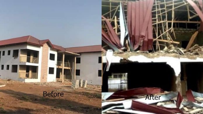 armed-men-break-into-nigerian-high-commission-in-ghana-demolish-apartments
