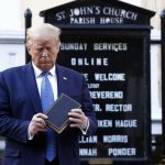Tear Gas, Threats For Protesters Before Trump Visits Church