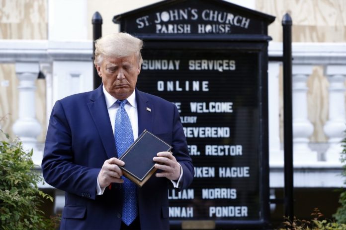 trump church