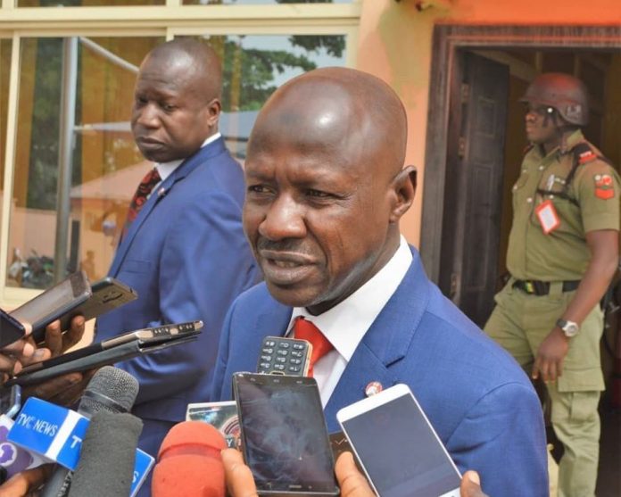 EFCC Acting Chairman, Mr. Ibrahim Magu. Ibrahim Magu