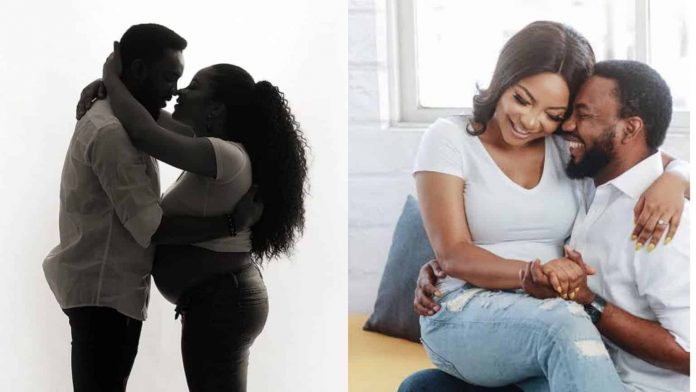 Linda-Ejiofor-and-Ibrahim-Suleiman-welcome-their-first-child