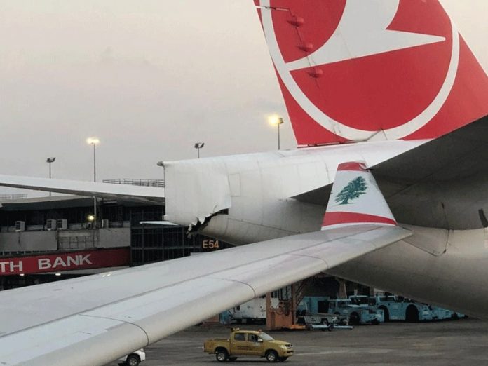 No Injuries As Two Aircraft Collide At Lagos Airport