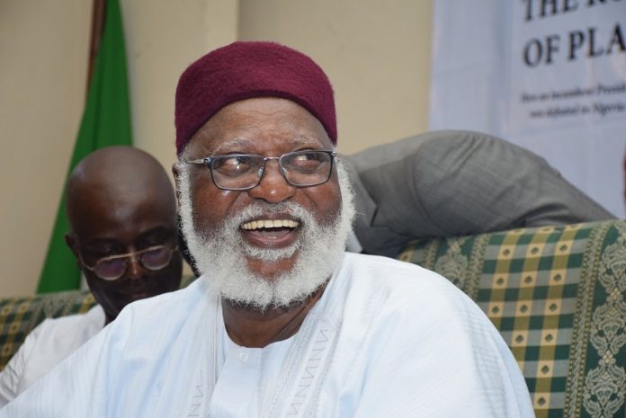 Former Head of State, retired Gen. Abdulsalami Abubakar