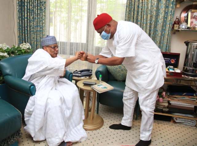 Orji Kalu Meets IBB