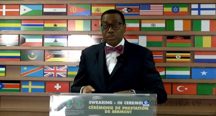Akinwumi-Adesina-Sworn-In Dr. Akinwunmi Adesina