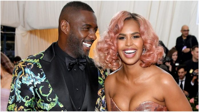 Idris Elba & wife