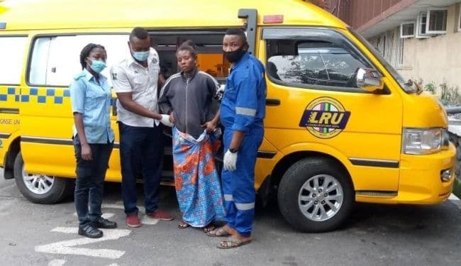Woman Delivers Baby Under Bridge In Lagos