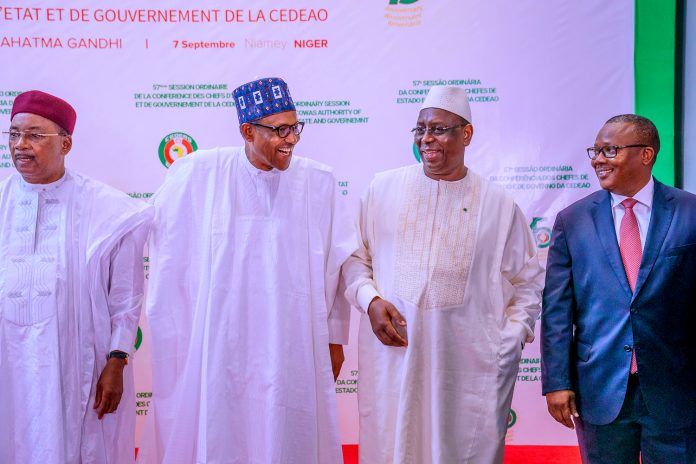 buhari attends 57 oridnary session ecowas