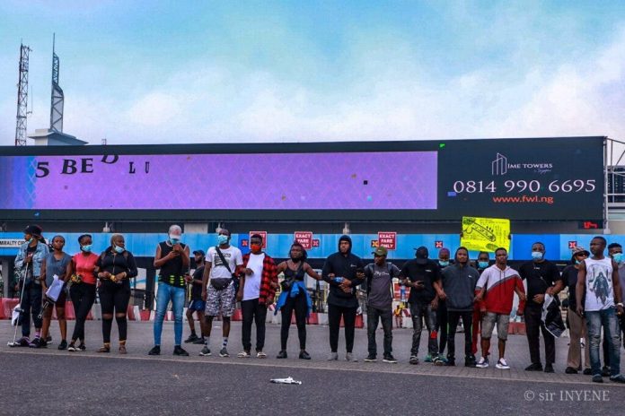 #EndSars Protest Lekki