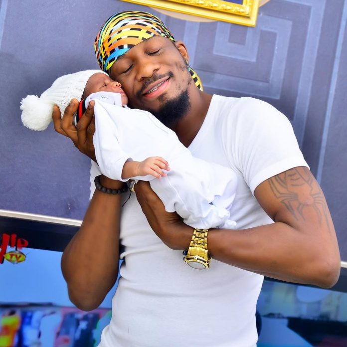 Junior-Pope-with-new-born-kokotv-Nigeria