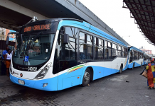 Lagos Reduces Bus Fares By 50 Percent LAGOS BRT