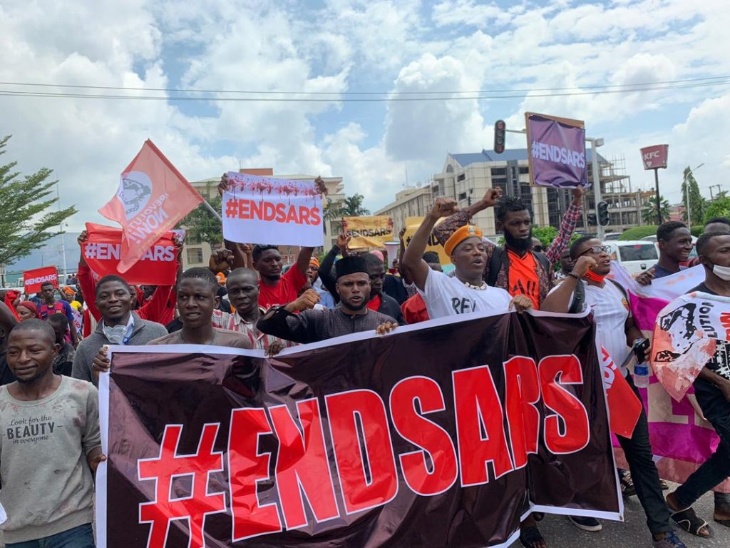 SARS PROTEST - THEWILL NEWS MEDIA