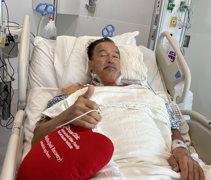 Schwarzenegger Says Had Second Heart Surgery To Replace Aortic Valve