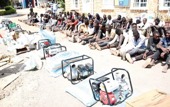 looting-hoodlums-arrested-in-Jos