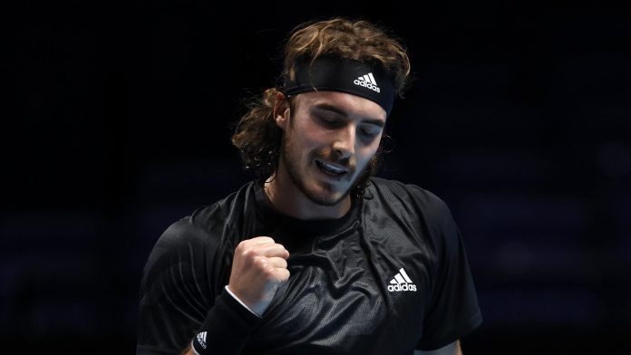 Tsitsipas Holds Nerve To Beat Rublev 6-1 4-6 7-6(6)