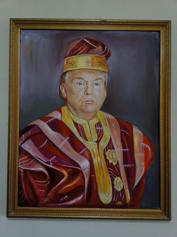 trump portrait - THEWILL NEWS MEDIA