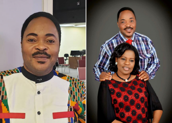 Doyin Hassan with WIfe