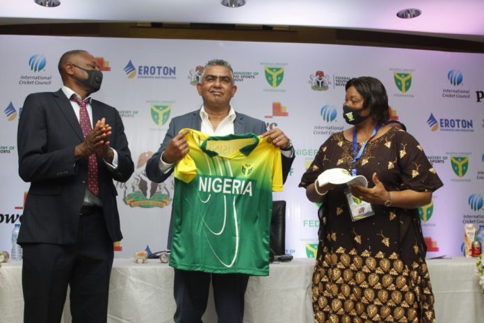 NCF Formally Unveils World Cup-winning Gurusinha As Nigerian Cricket Head Coach