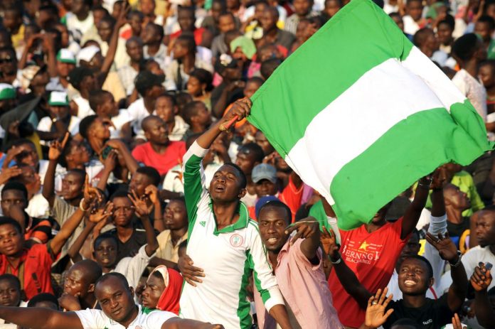 nigeria population flag nigeria population flag