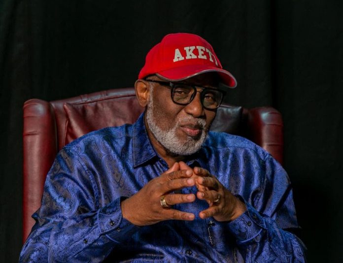 Ondo State governor, Rotimi Akeredolu