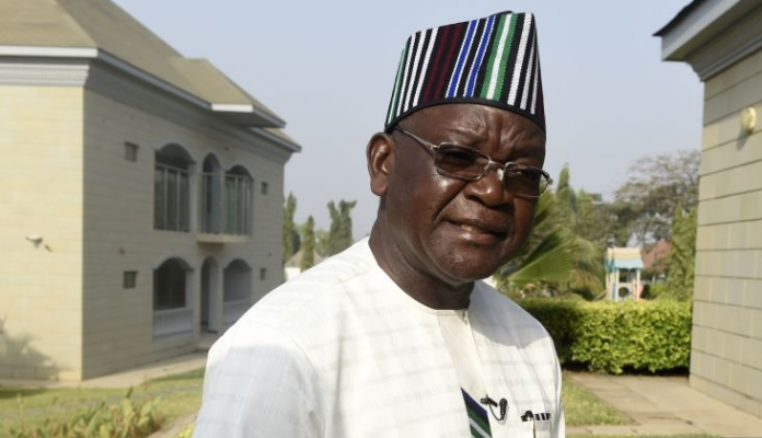 Samuel Ortom as the Governor of Benue State