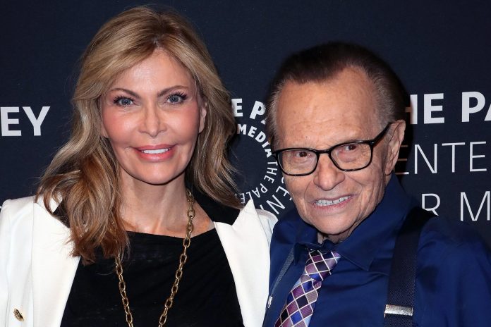Larry King with estranged wife, Shawn Southwick