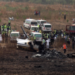 Crashed Plane Stopped In Abuja To Refuel, CAS Says, As Minister of Women Affairs Cisits