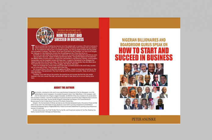 Anosike's New Book On Business Start-ups