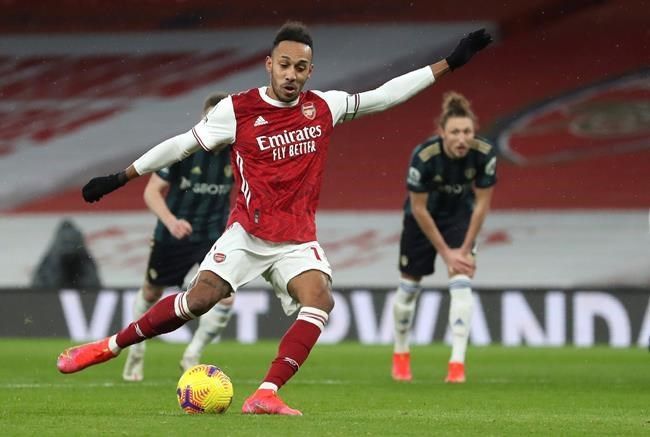 Arsenal's Captain Pierre-Emerick Aubameyang