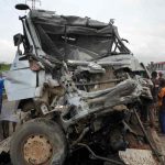 Fresh Fears Over Dangote Killer Trucks Dangote truck crashes into BRT bus along Ikorodu Road
