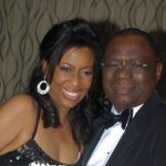 Ex-Beauty Queen, Helen-Prest Ajayi, Finally Buries Husband 10 Months After Helen Prest Ajayi with late Husband
