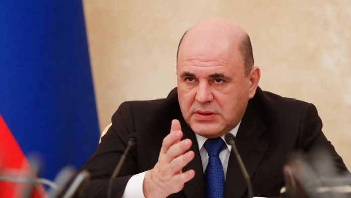 Prime Minister Mikhail Mishustin Russian Prime Minister Mikhail Mishustin